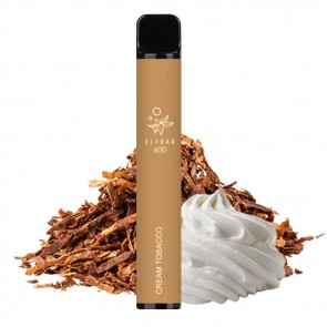 CREAM TOBACCO Disposable - 600 Puff - Vape Pen Usa e Getta - Elf Bar