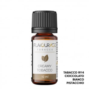 CREAMY TOBACCO - Aroma Concentrato 10ml - Flavourage CON TASSELLO