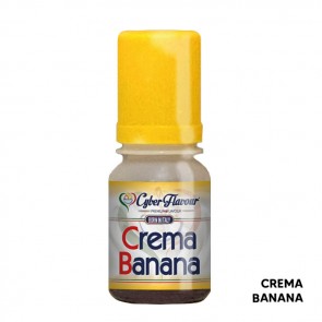 CREMA BANANA - Cremosi - Aroma Concentrato 10ml - Cyber Flavour