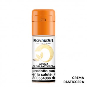 CREMA PASTICCERA - Aroma Concentrato 10ml - FlavourArt CON TASSELLO