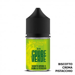 CUORE VERDE - Cuori - Aroma Mini Shot 10ml - Goldwave CON TASSELLO