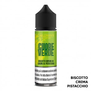 CUORE VERDE - Cuori - Aroma Shot 20ml - Goldwave CON TASSELLO