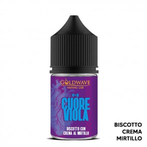 CUORE VIOLA - Cuori - Aroma Mini Shot 10ml - Goldwave CON TASSELLO