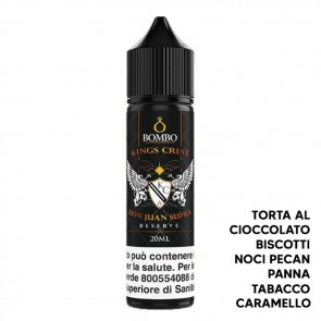 DON JUAN SUPRA RESERVE - Mix Series 20ml - Kings Crest e Bombo CON TASSELLO