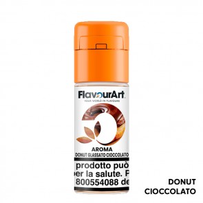 DONUT GLASSATO CIOCCOLATO - Aroma Concentrato 10ml - FlavourArt CON TASSELLO