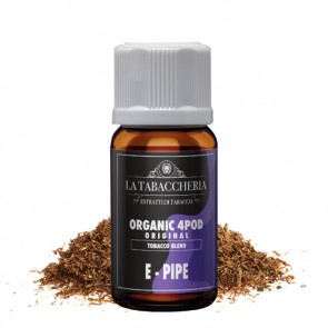 E-PIPE - Organic 4 Pod - Aroma Concentrato 10ml - La Tabaccheria