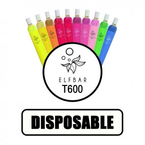 Disposable Vape Pen T600 - 600 Puff - Elf Bar