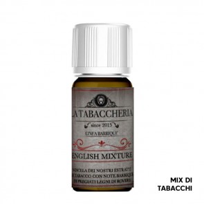 ENGLISH MIXTURE - Miscele Barrique - Aroma Concentrato 10ml - La Tabaccheria