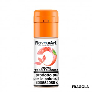 FRAGOLA SUCCOSA - Aroma Concentrato 10ml - FlavourArt CON TASSELLO