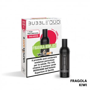 FRAGOLA KIWI ICE - Pod Precaricata Bubble Duo - 1 Pezzo - Vaporart