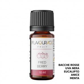 FRED BERRY - Aroma Concentrato 10ml - Flavourage CON TASSELLO