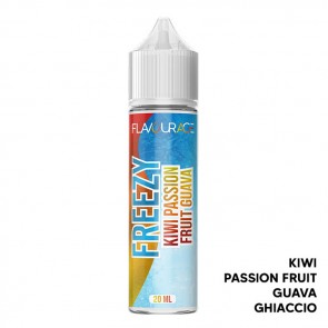 KIWI PASSION FRUIT GUAVA - Freezy - Aroma Shot 20ml - Flavourage CON TASSELLO