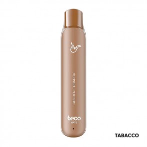 GOLDEN TOBACCO 20mg Disposable - 600 Puff - Vape Pen Usa e Getta Beco Mate - Vaptio
