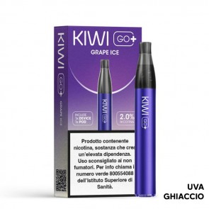 Kiwi Go PLUS Device  Pod Precaricata GRAPE ICE - Kiwi Vapor