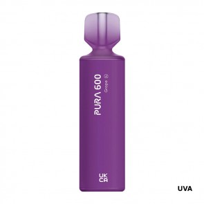 GRAPE 20mg Disposable - 600 Puff - Vape Pen Usa e Getta - Pura