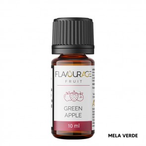 GREEN APPLE - Aroma Concentrato 10ml - Flavourage CON TASSELLO