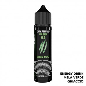 GREEN APPLE - Lion Pwr Up Nrg Drink Ice - Aroma - Shot 20 su 60 - La Tabaccheria