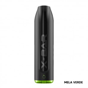 GREEN APPLE 0mg Disposable - 1500 Puff - Vape Pen Usa e Getta - X-Bar