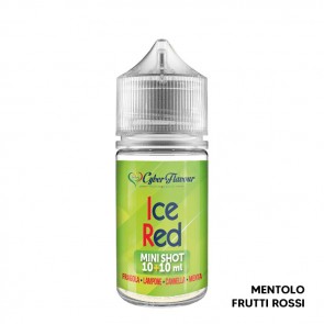 ICE RED - Aroma Mini Shot 10ml - Cyber Flavour CON TASSELLO