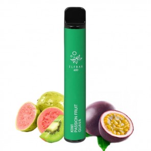 KIWI PASSION FRUIT GUAVA Disposable - 600 Puff - Vape Pen Usa e Getta - Elf Bar