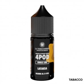 LATAKIA - 4pod Estratti Di Tabacco - Aroma Concentrato 10ml - La Tabaccheria