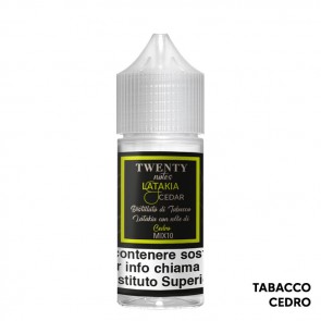 LATAKIA CEDAR - Twenty Notes - Mix Series - Mini Shot 1010 - TNT Vape