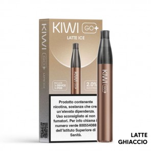 Kiwi Go PLUS Device  Pod Precaricata LATTE ICE - Kiwi Vapor