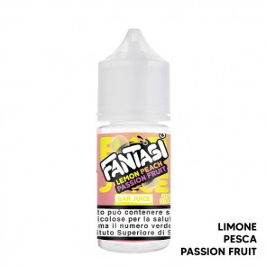LEMON PEACH PASSION FRUIT - Bar Juice - Aroma Mini Shot 10ml - Fantasi Vape CON TASSELLO