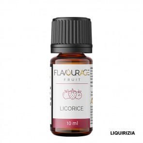 LICORICE - Aroma Concentrato 10ml - Flavourage CON TASSELLO