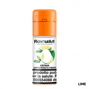 LIMETTA PRESSATO A FREDDO - Aroma Concentrato 10ml - FlavourArt CON TASSELLO