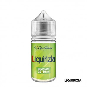 LIQUIRIZIA - Aroma Mini Shot 10ml - Cyber Flavour CON TASSELLO
