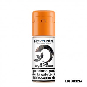 LIQUIRIZIA PLUS - Aroma Concentrato 10ml - FlavourArt CON TASSELLO