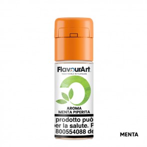 MENTA PIPERITA - Aroma Concentrato 10ml - FlavourArt CON TASSELLO