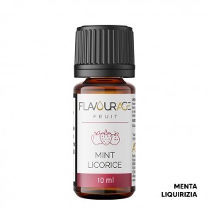 MINT LICORICE - Aroma Concentrato 10ml - Flavourage CON TASSELLO