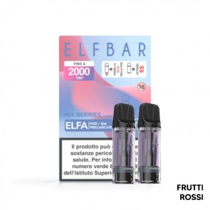 MIX BERRIES - Pod Precaricata ELFA - 2 Pezzi - Elf Bar