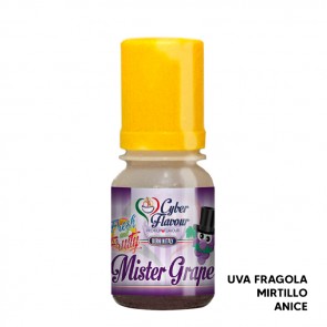 MR GRAPE - Fresh and Fruity - Aroma Concentrato 10ml - Cyber Flavour