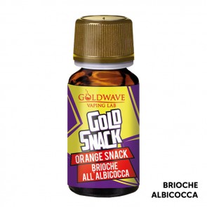 ORANGE SNACK - Gold Snack - Aroma Concentrato 10ml - Goldwave CON TASSELLO