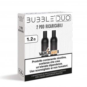 Pod di Ricambio Bubble Duo Open Pod 1,2ohm - 2 Pezzi - Vaporart