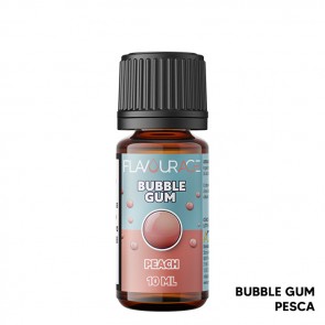 BUBBLE GUM PEACH - Freezy - Aroma Concentrato 10ml - Flavourage