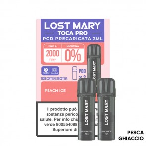 PEACH ICE - Pod Precaricata TOCA PRO - 2 Pezzi - Elf Bar