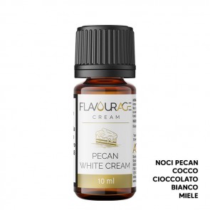 PECAN WHITE CREAM - Aroma Concentrato 10ml - Flavourage CON TASSELLO