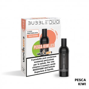 PESCA KIWI ICE - Pod Precaricata Bubble Duo - 1 Pezzo - Vaporart