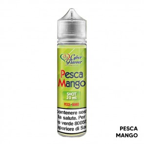 PESCA MANGO - Aroma Shot 20ml - Cyber Flavour CON TASSELLO