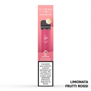 PINK LEMONADE 0mg EB1500 Disposable - 1500 Puff - Vape Pen Usa e Getta - Elf Bar