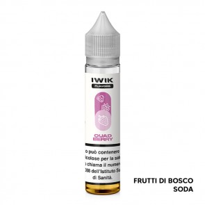 QUAD BERRY - Aroma Mini Shot 10ml - IWIK CON TASSELLO