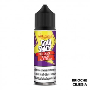RED SNACK - Gold Snack - Aroma Shot 20ml - Goldwave CON TASSELLO