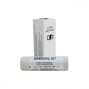 Samsung 30T 21700 Nuova Versione in Case di cartone - Samsung