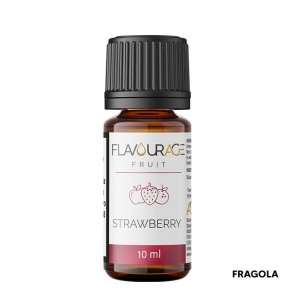 STRAWBERRY - Aroma Concentrato 10ml - Flavourage CON TASSELLO