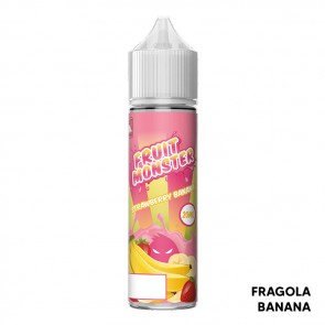 STRAWBERRY BANANA - Fruit Monster - Aroma Shot 20ml - Monster Vape Labs CON TASSELLO