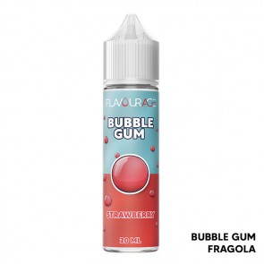 BUBBLE GUM STRAWBERRY - Bubble Gum - Aroma - Shot 20 su 60 - Flavourage